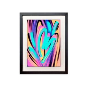 Abstracto Rosa y Melón II